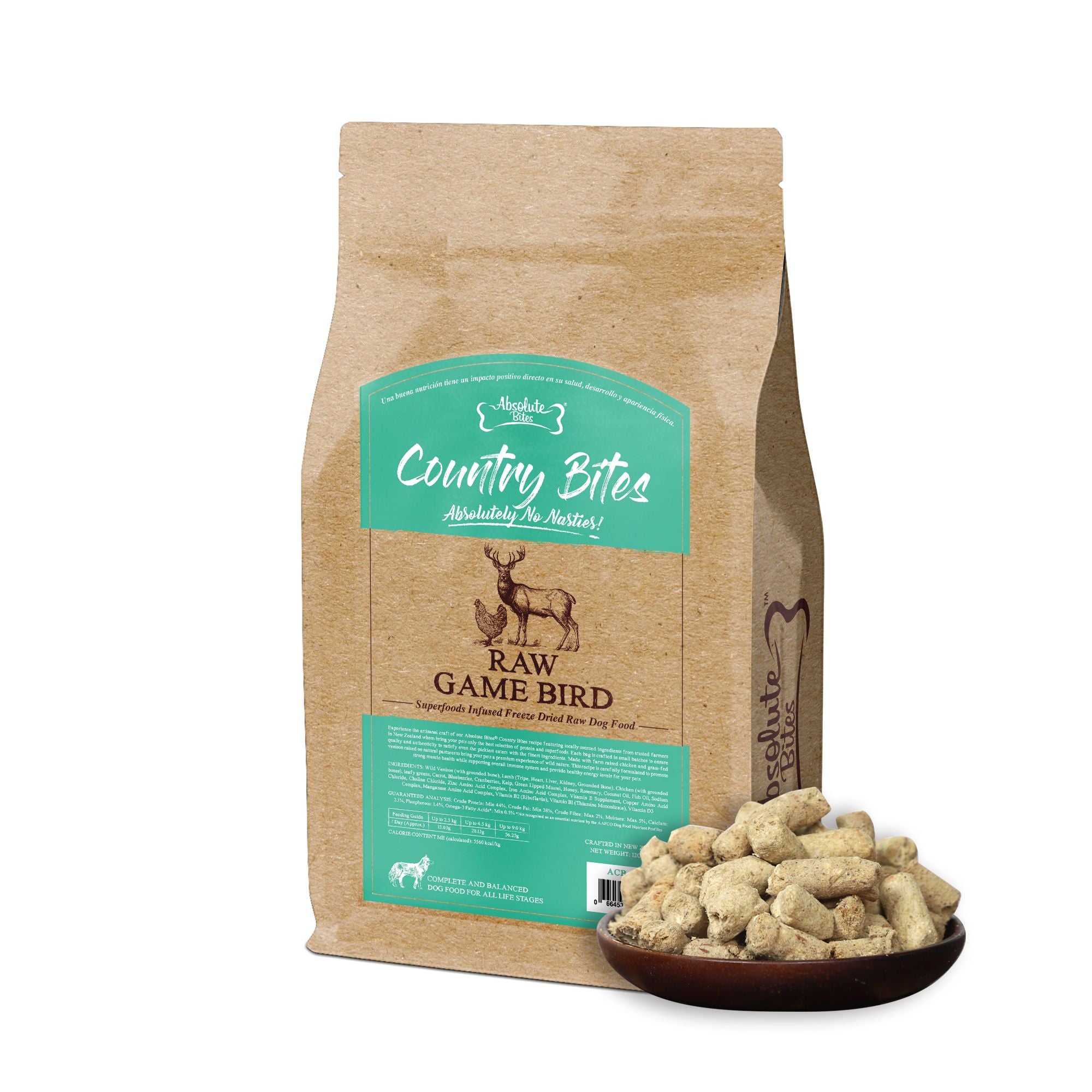 Absolute Bites Country Bites Superfoods Infused Freeze Dried Raw