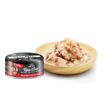 Canned raw best sale dog food