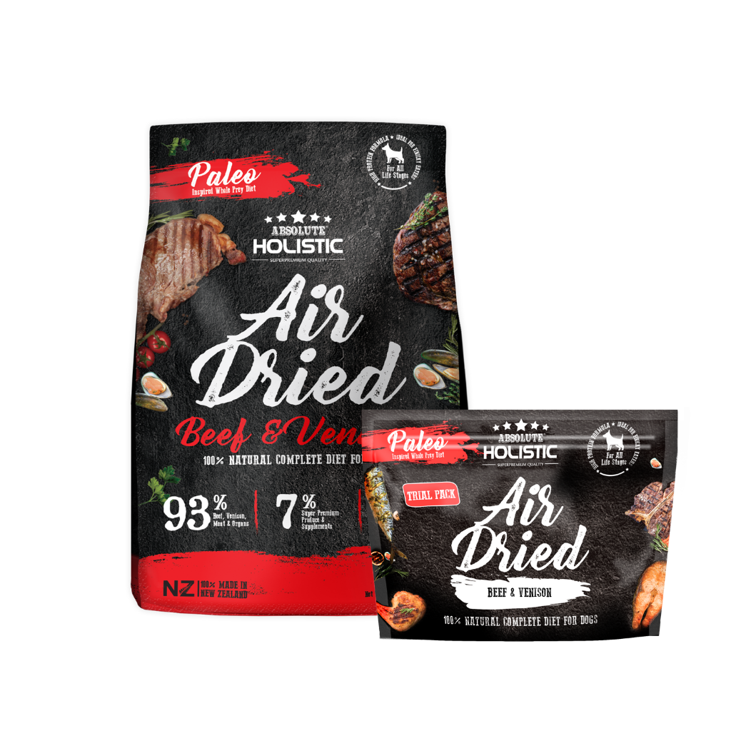 Absolute Holistic Air Dried Food for Dogs - Beef & Venison (Sample)