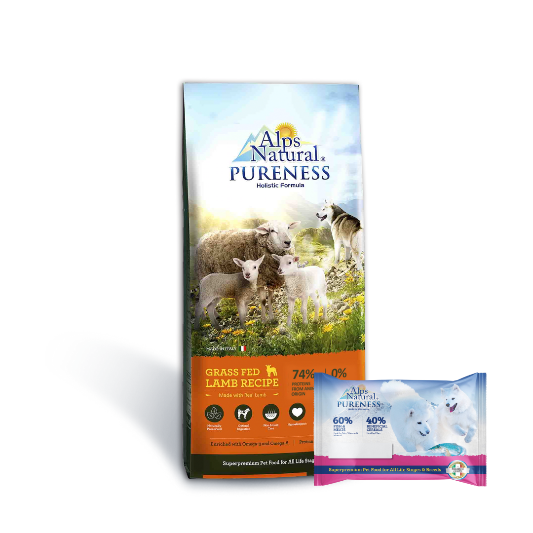 Alps Natural Pureness Holistic Dry Dog Food Lamb Recipe Sample