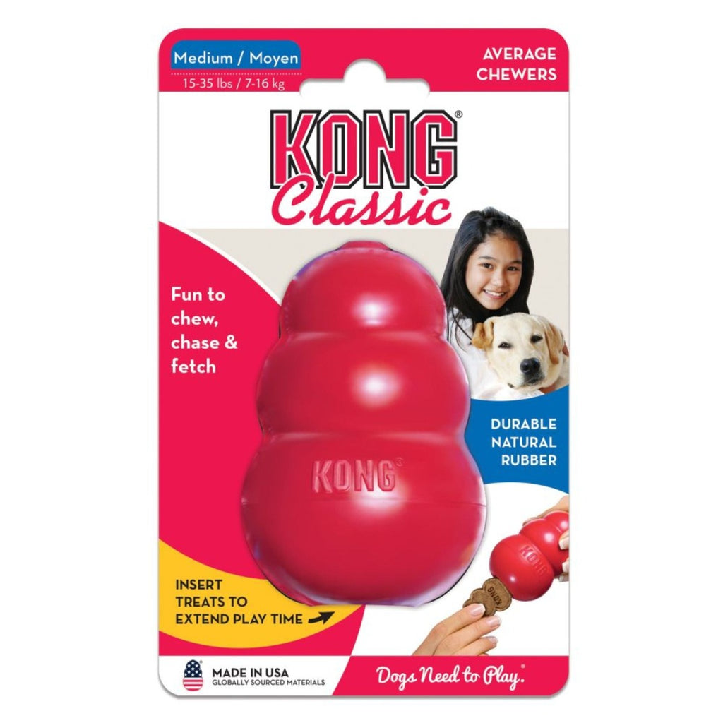 Kong Dog Toy - Classic (6 Sizes)