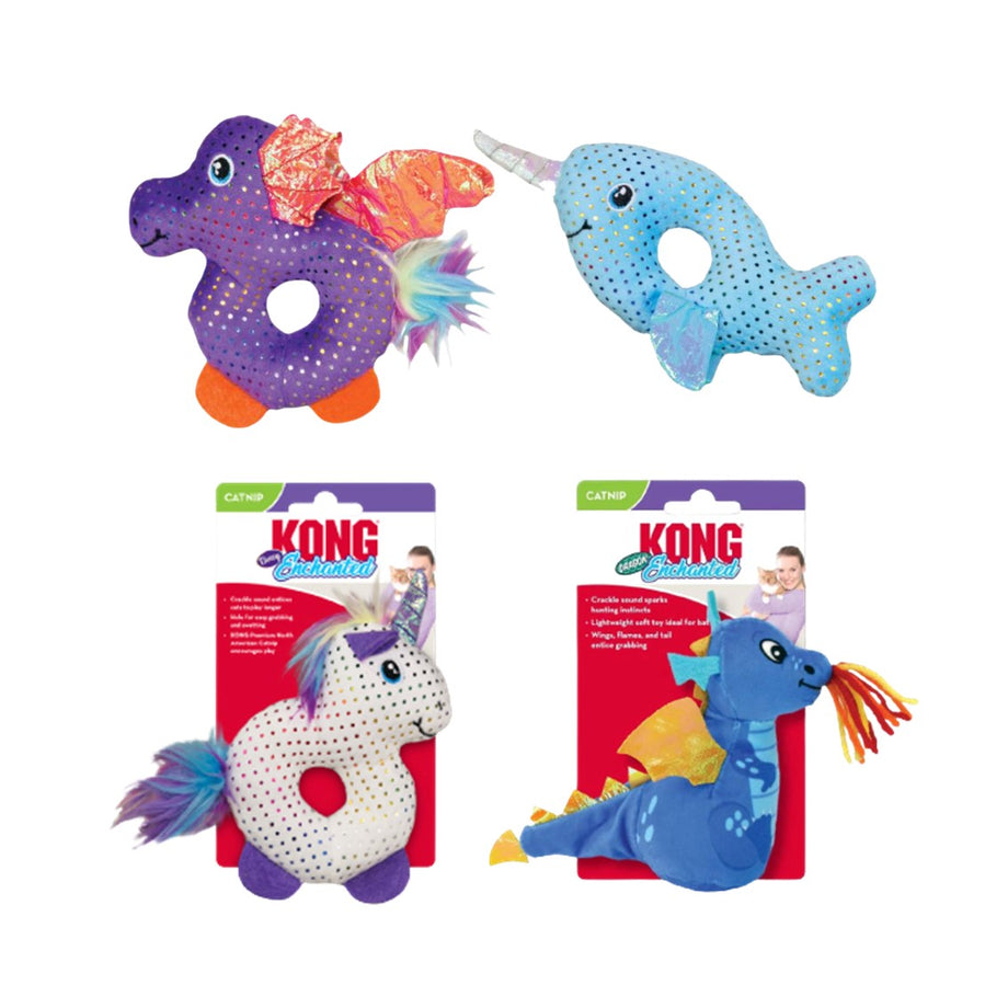 KONG Enchanted Assorted Characters Cat Toy