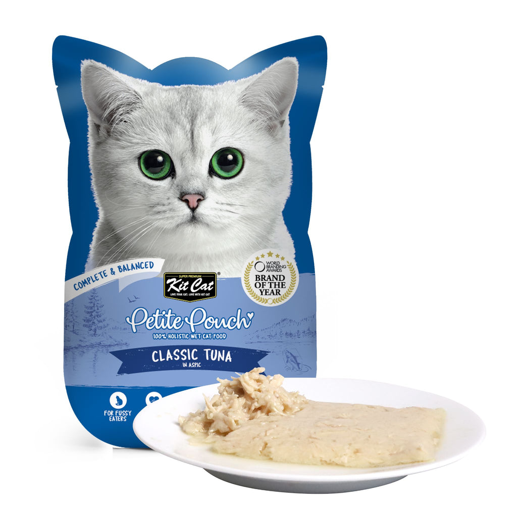 Kit Cat Petite Pouches Complete & Balanced Wet Cat Food (70g)