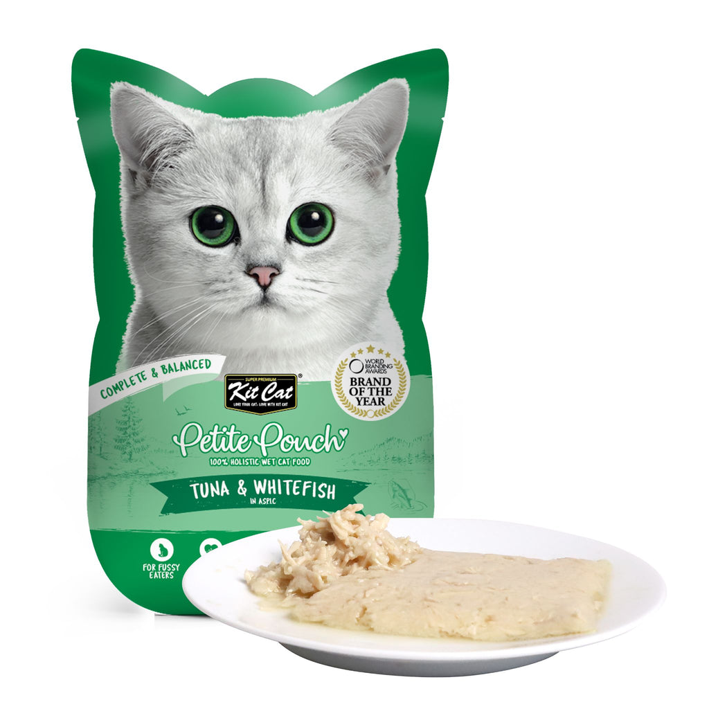 Kit Cat Petite Pouches Complete & Balanced Wet Cat Food (70g)